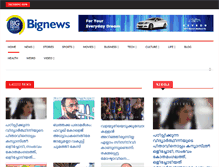 Tablet Screenshot of bignewslive.com